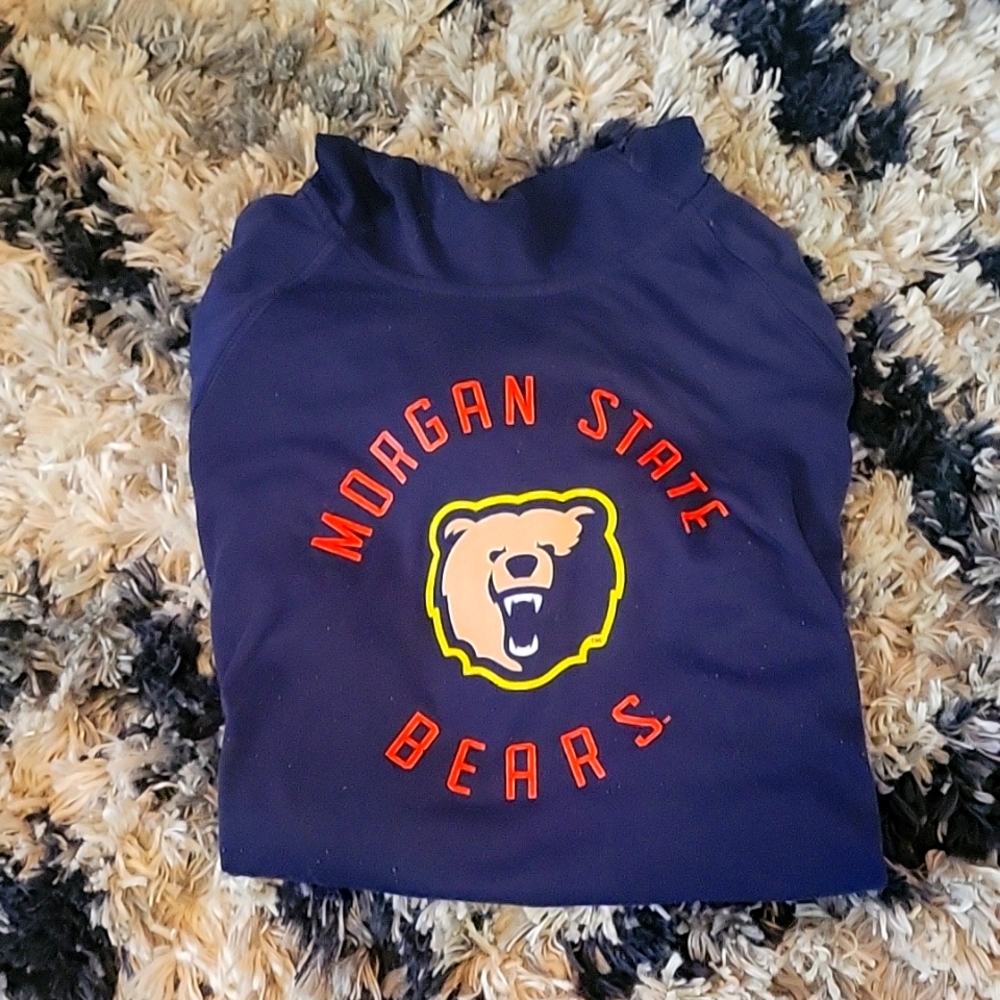 Under Armour, Morgan State Bears Hoodie, Blue, size medium